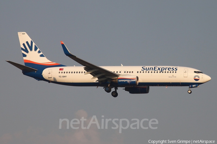 SunExpress Boeing 737-8K5 (TC-SNY) | Photo 83147