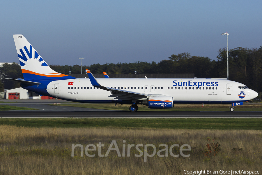 SunExpress Boeing 737-8K5 (TC-SNY) | Photo 52891