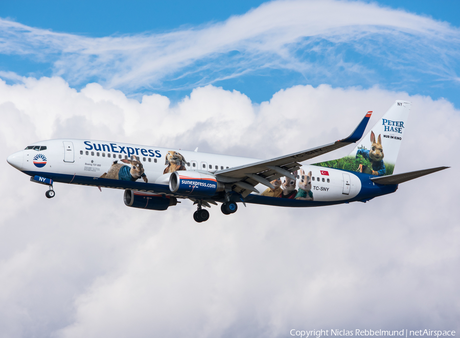 SunExpress Boeing 737-8K5 (TC-SNY) | Photo 226782