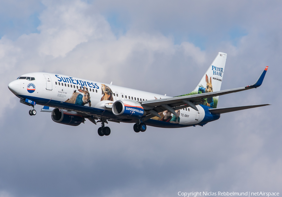 SunExpress Boeing 737-8K5 (TC-SNY) | Photo 226783
