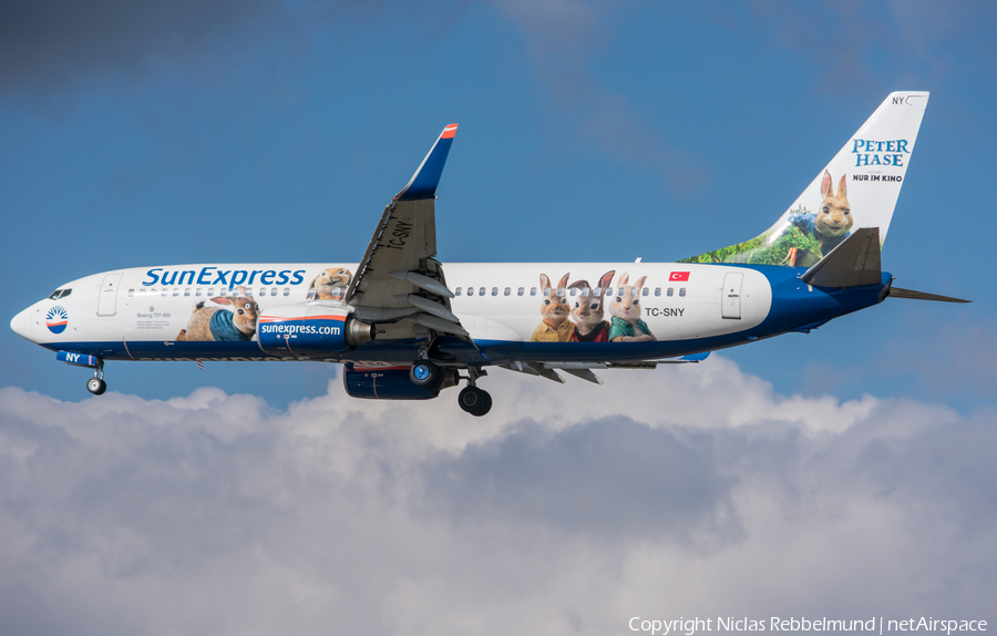 SunExpress Boeing 737-8K5 (TC-SNY) | Photo 226784