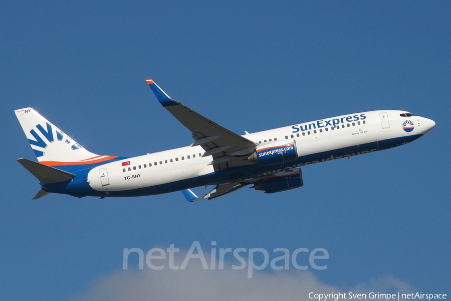 SunExpress Boeing 737-8K5 (TC-SNY) | Photo 45617