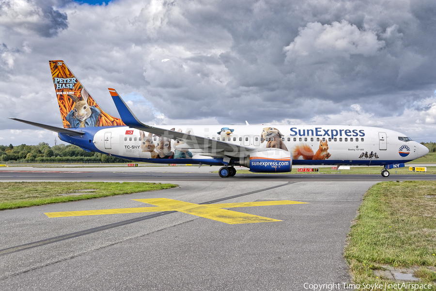 SunExpress Boeing 737-8K5 (TC-SNY) | Photo 267789