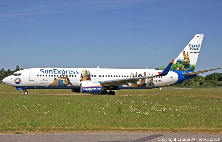 SunExpress Boeing 737-8K5 (TC-SNY) | Photo 282617