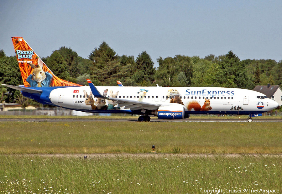 SunExpress Boeing 737-8K5 (TC-SNY) | Photo 282618