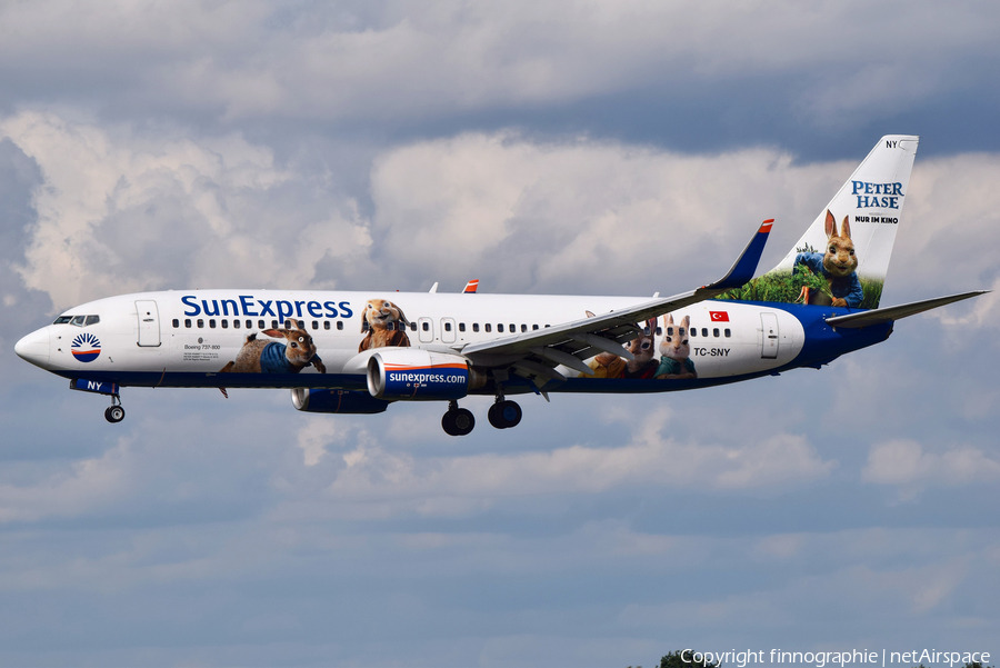 SunExpress Boeing 737-8K5 (TC-SNY) | Photo 420596