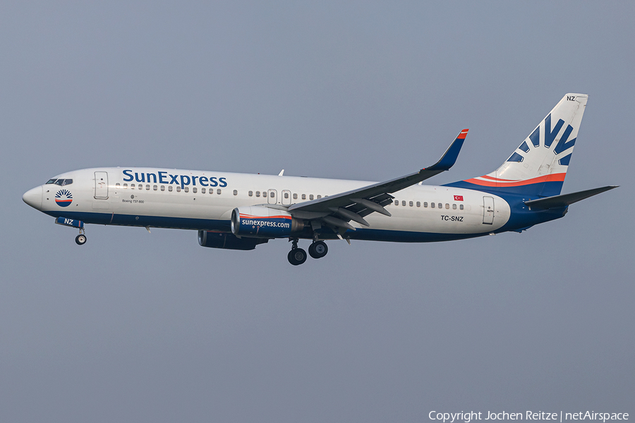 SunExpress Boeing 737-86N (TC-SNZ) | Photo 343486