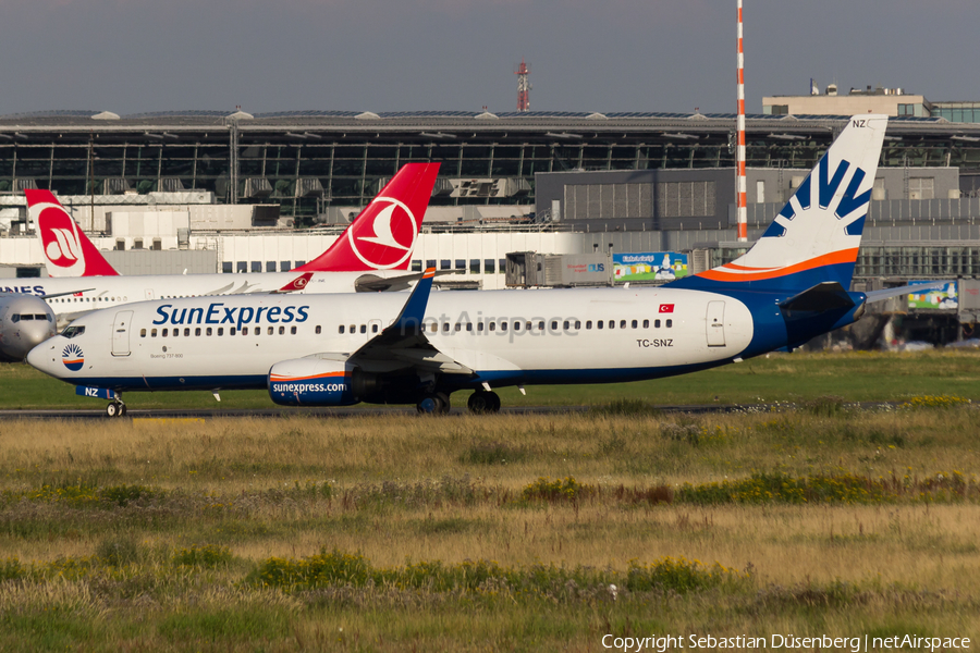 SunExpress Boeing 737-86N (TC-SNZ) | Photo 125989