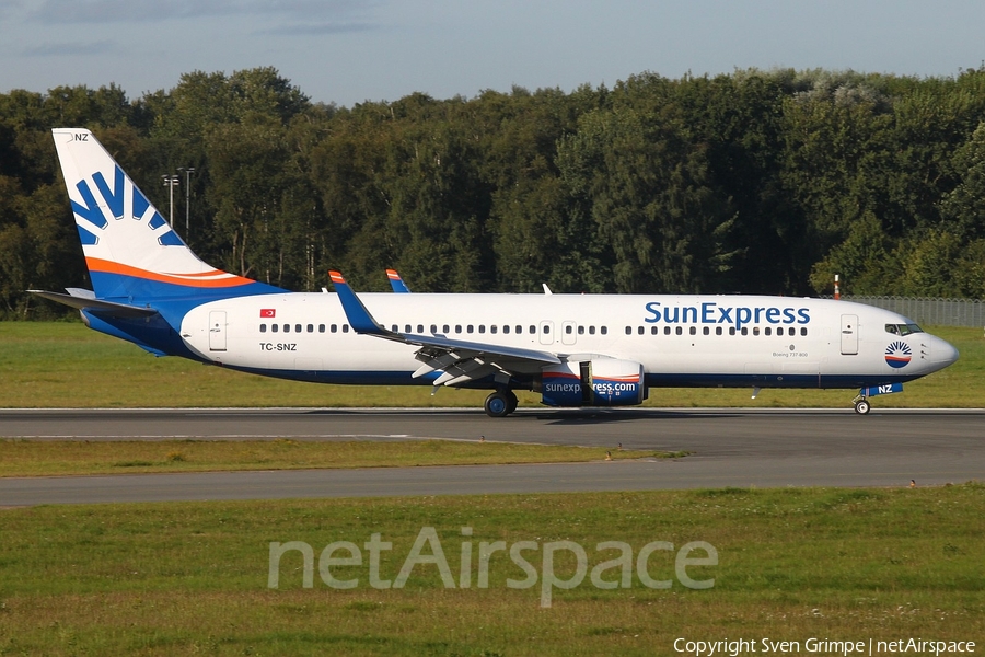 SunExpress Boeing 737-86N (TC-SNZ) | Photo 102012