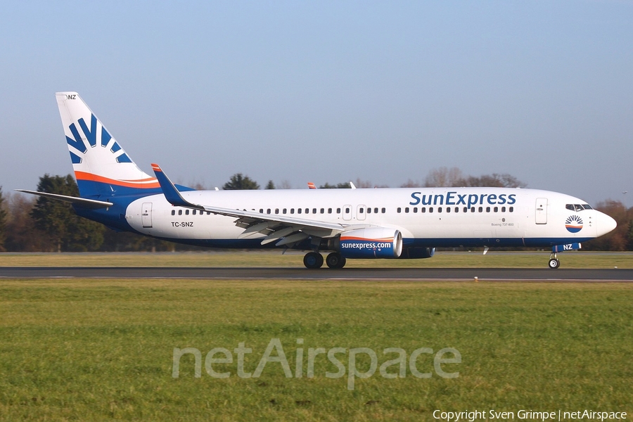 SunExpress Boeing 737-86N (TC-SNZ) | Photo 210107
