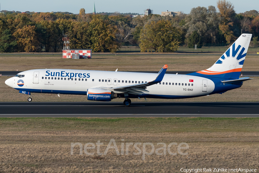SunExpress Boeing 737-86N (TC-SNZ) | Photo 274311