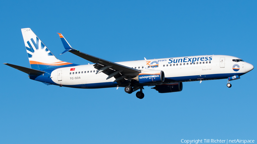 SunExpress Boeing 737-8HC (TC-SOA) | Photo 495646