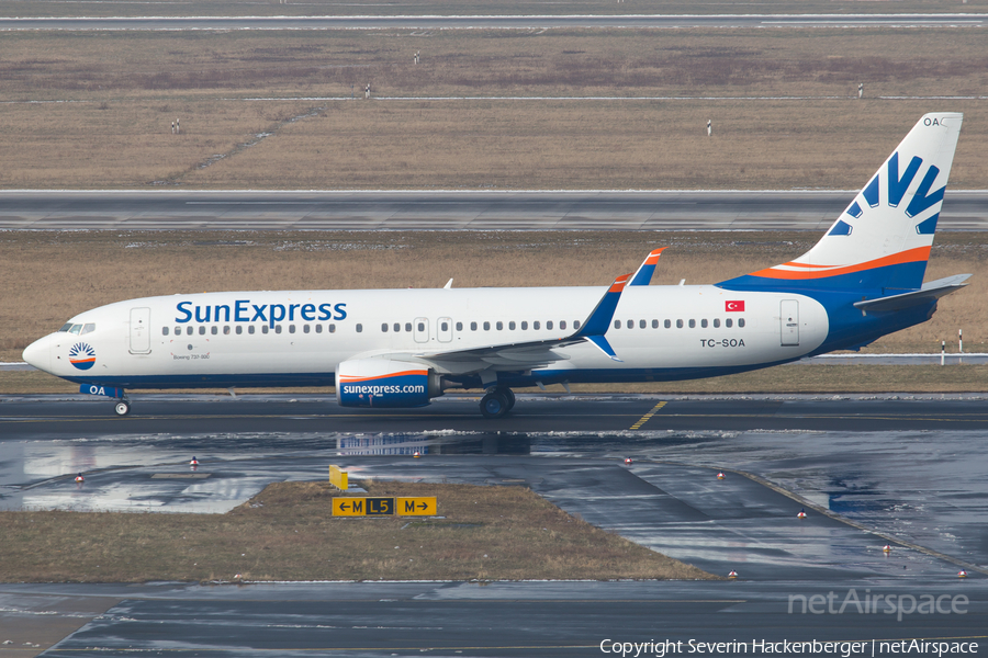 SunExpress Boeing 737-8HC (TC-SOA) | Photo 224950