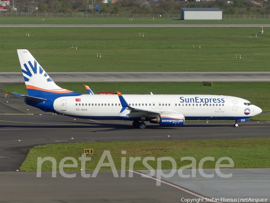 SunExpress Boeing 737-8HC (TC-SOA) | Photo 562905