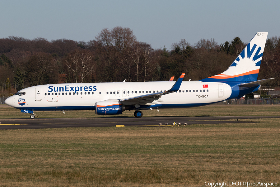 SunExpress Boeing 737-8HC (TC-SOA) | Photo 151807