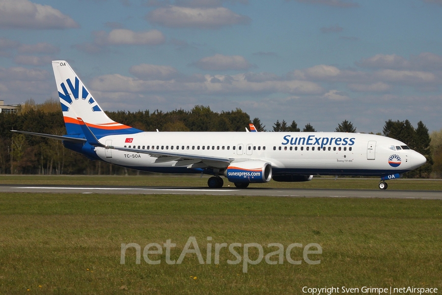 SunExpress Boeing 737-8HC (TC-SOA) | Photo 189700