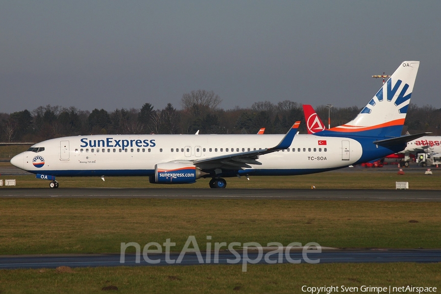 SunExpress Boeing 737-8HC (TC-SOA) | Photo 219373