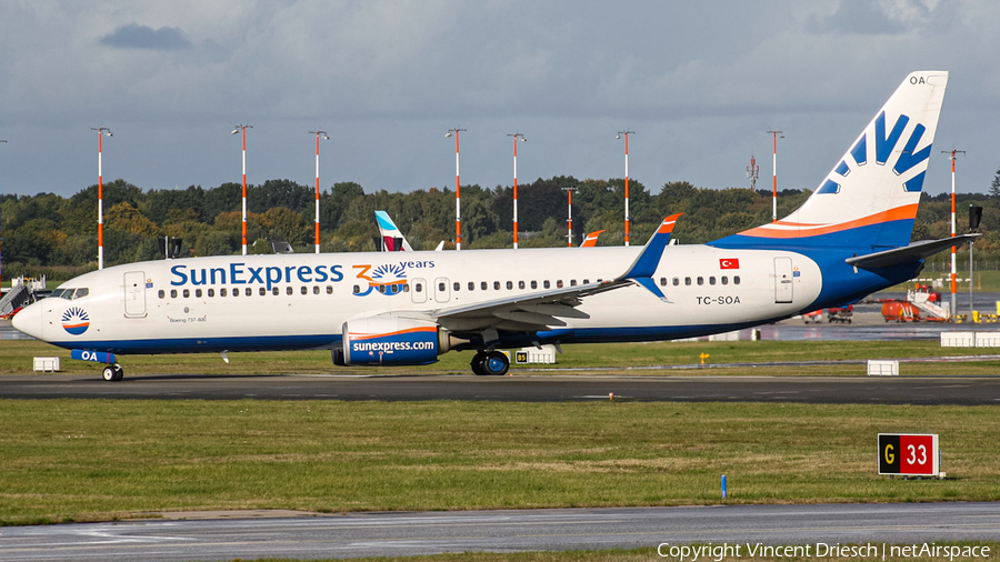 SunExpress Boeing 737-8HC (TC-SOA) | Photo 529632
