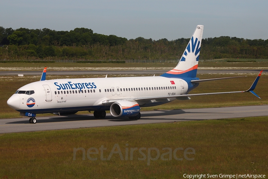 SunExpress Boeing 737-8HC (TC-SOA) | Photo 572923