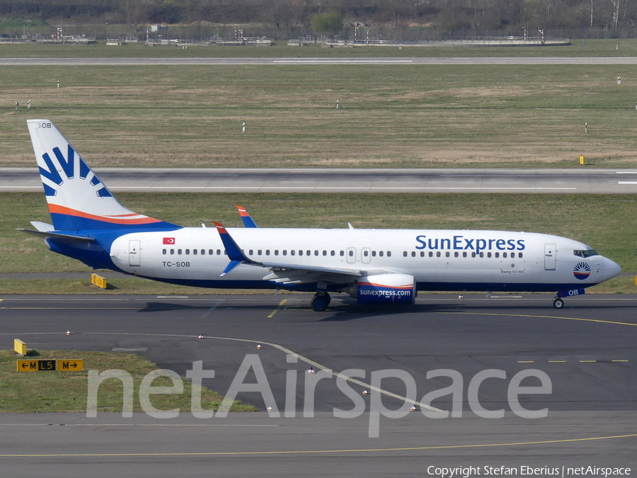 SunExpress Boeing 737-8HC (TC-SOB) | Photo 500291