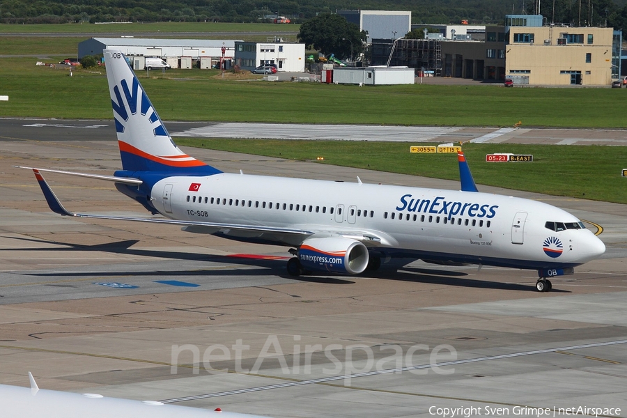 SunExpress Boeing 737-8HC (TC-SOB) | Photo 115946
