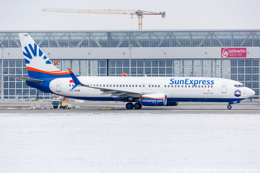 SunExpress Boeing 737-8HC (TC-SOB) | Photo 221677