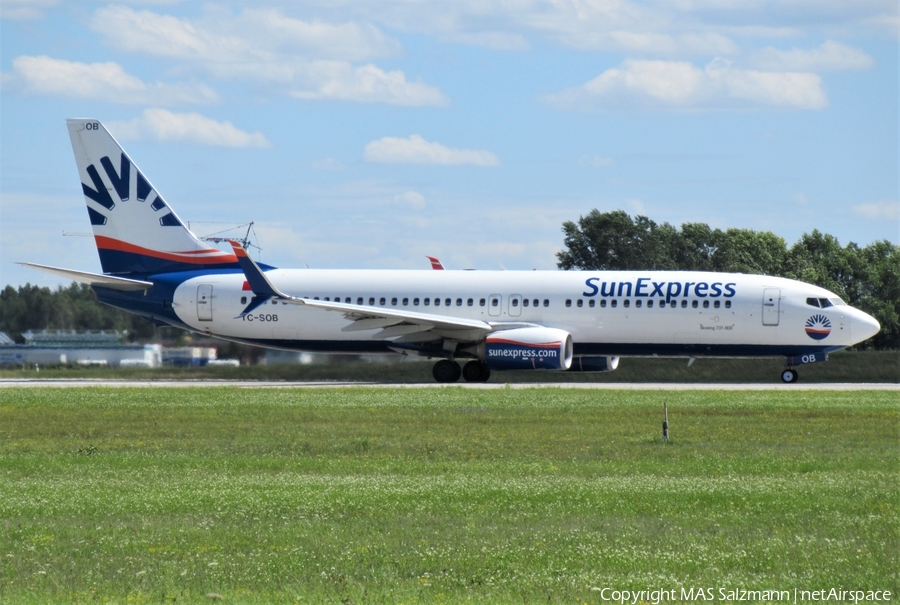 SunExpress Boeing 737-8HC (TC-SOB) | Photo 393515