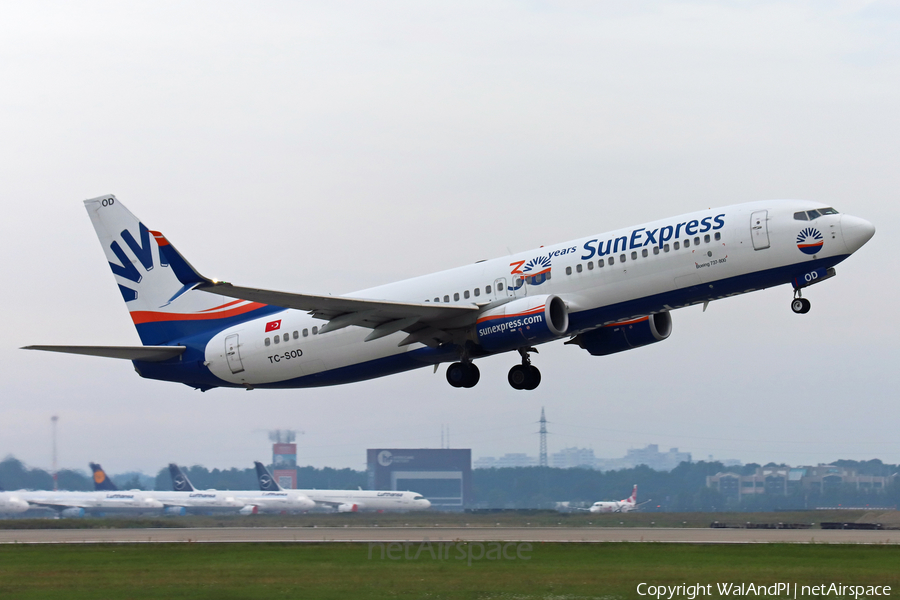 SunExpress Boeing 737-8HC (TC-SOD) | Photo 466127