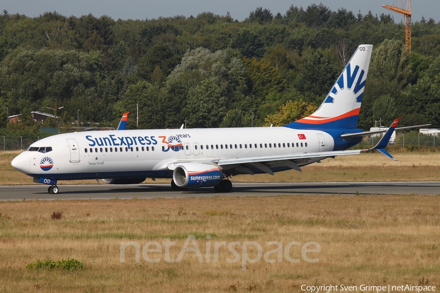 SunExpress Boeing 737-8HC (TC-SOD) | Photo 399338