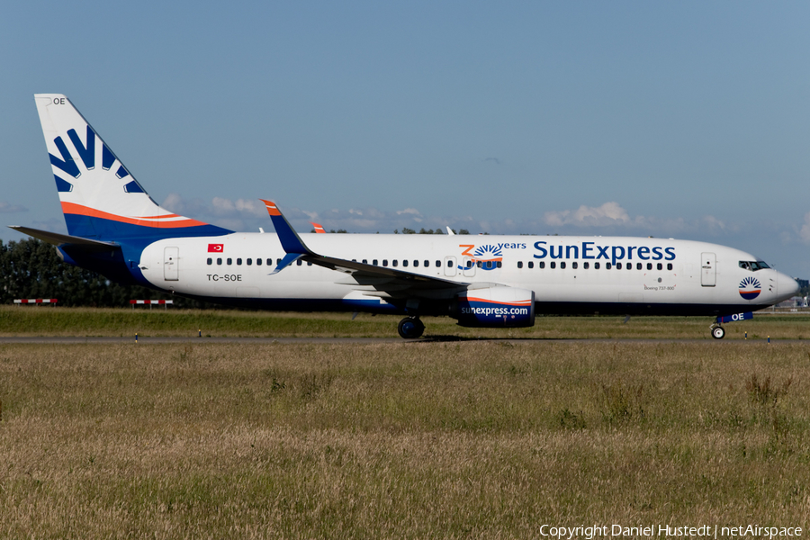 SunExpress Boeing 737-8HC (TC-SOE) | Photo 411182