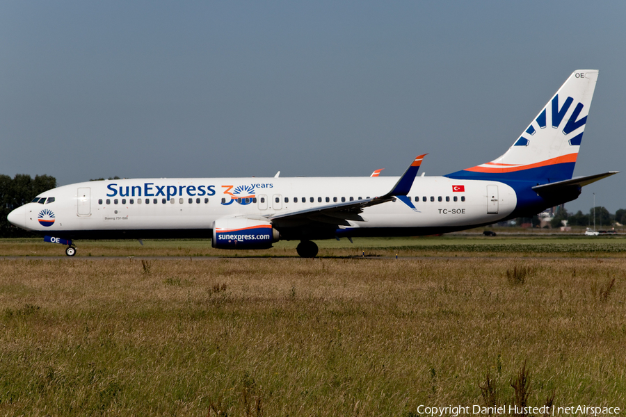 SunExpress Boeing 737-8HC (TC-SOE) | Photo 411863