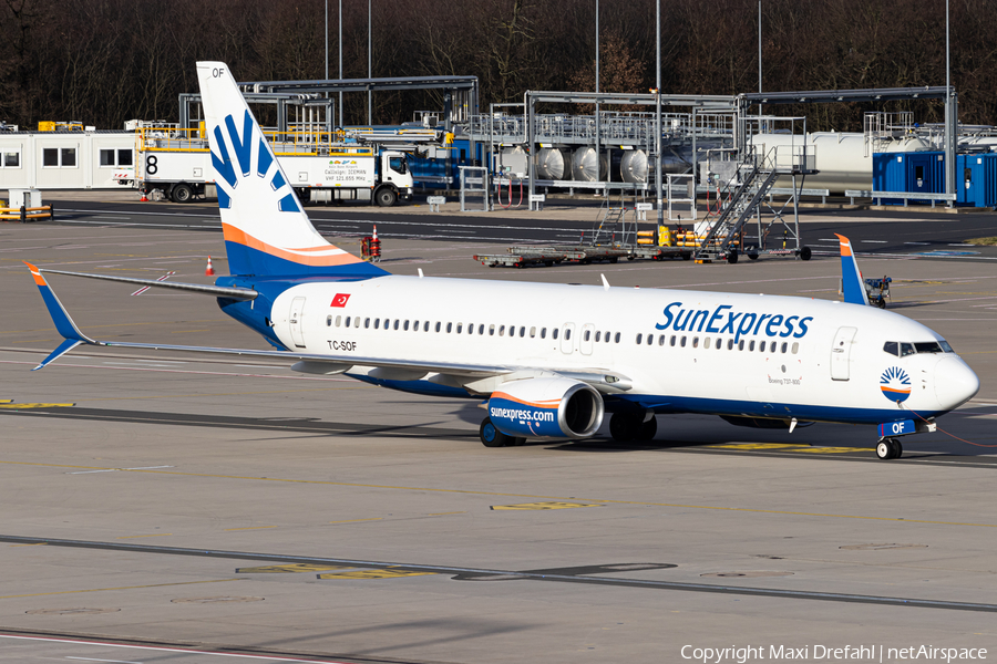 SunExpress Boeing 737-8HC (TC-SOF) | Photo 604455