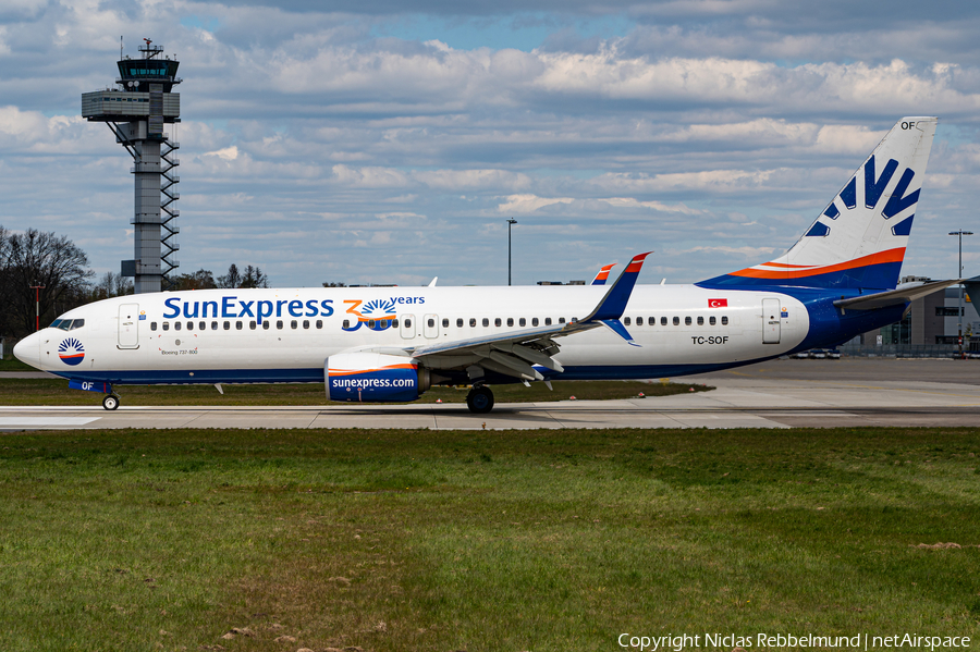 SunExpress Boeing 737-8HC (TC-SOF) | Photo 444441