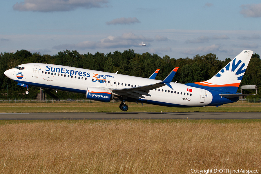 SunExpress Boeing 737-8HC (TC-SOF) | Photo 456118