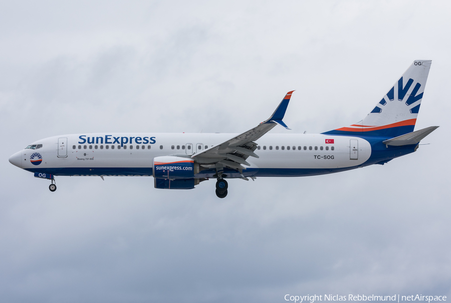 SunExpress Boeing 737-8HC (TC-SOG) | Photo 249344