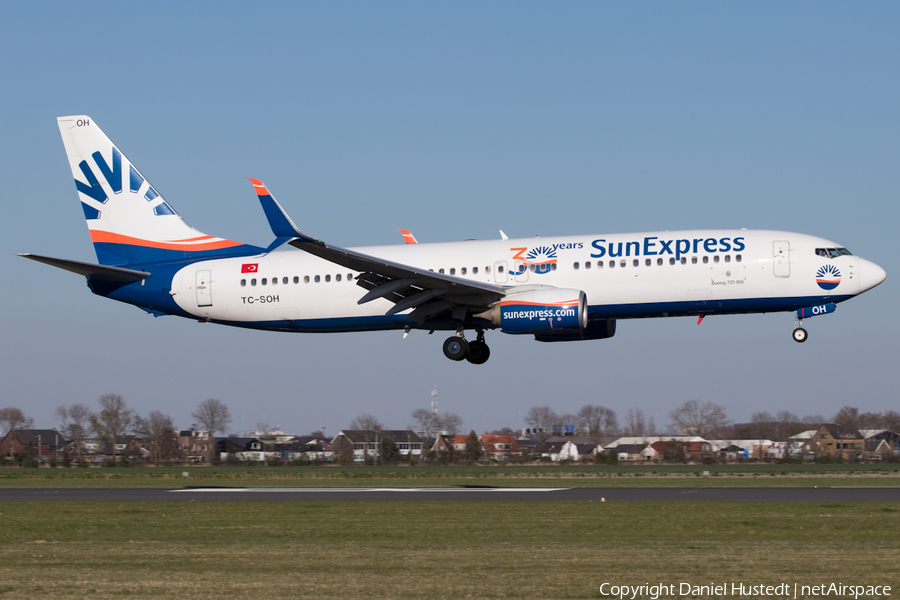 SunExpress Boeing 737-8HC (TC-SOH) | Photo 513379