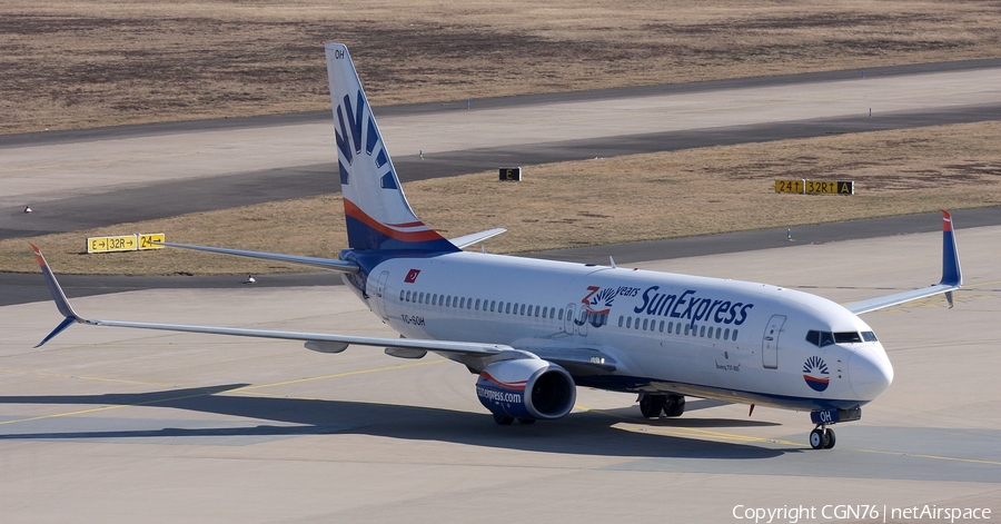SunExpress Boeing 737-8HC (TC-SOH) | Photo 434154