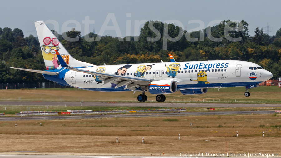 SunExpress Boeing 737-8HC (TC-SOH) | Photo 252098