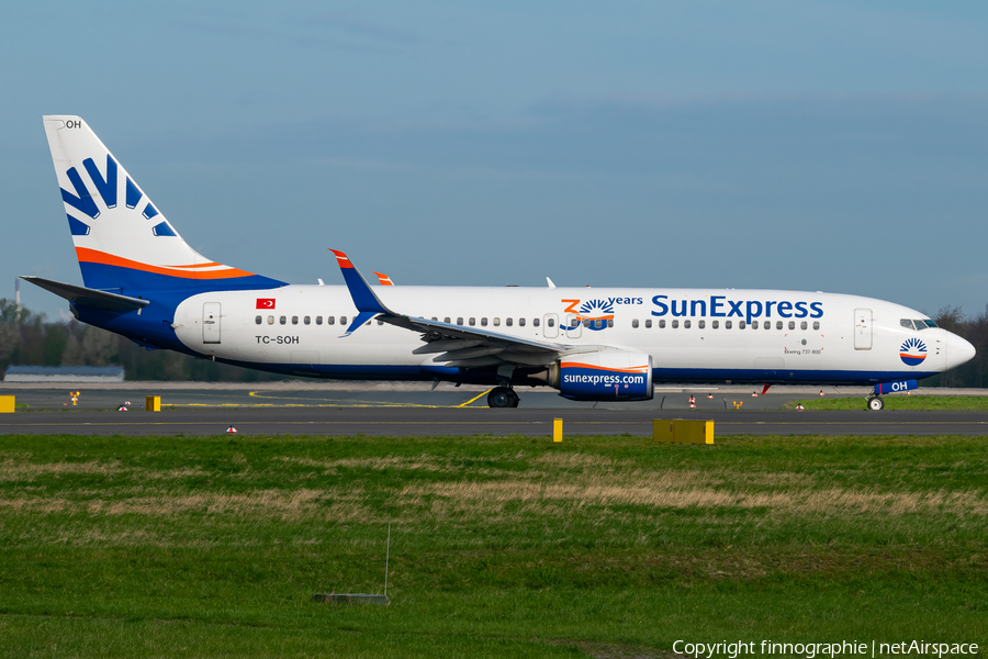 SunExpress Boeing 737-8HC (TC-SOH) | Photo 502977