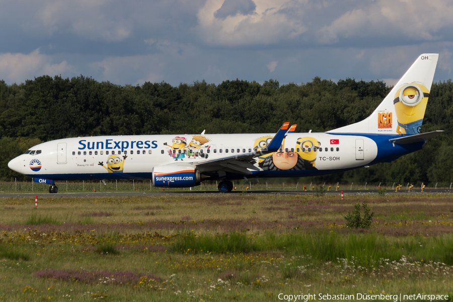 SunExpress Boeing 737-8HC (TC-SOH) | Photo 184906