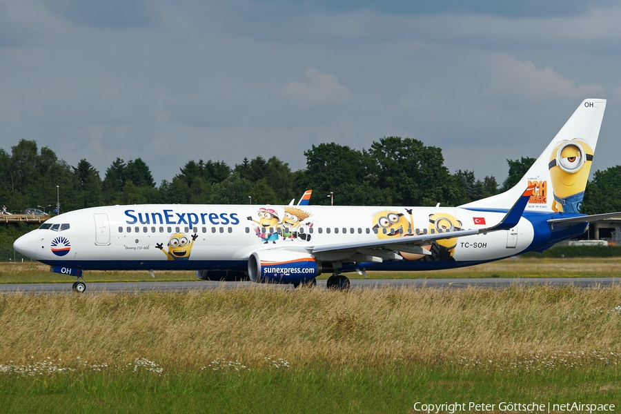 SunExpress Boeing 737-8HC (TC-SOH) | Photo 171159