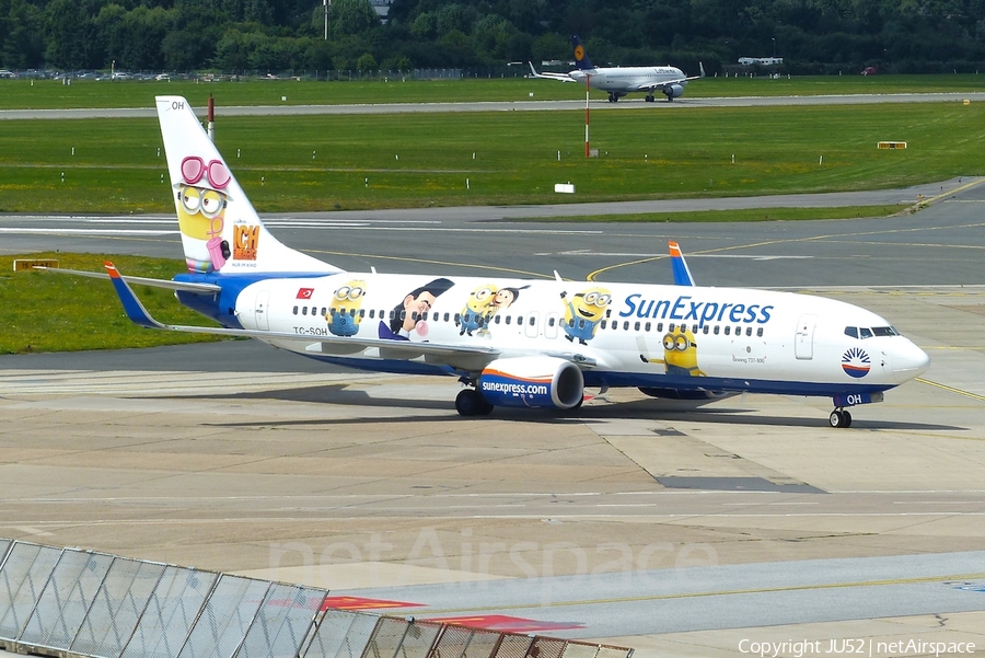 SunExpress Boeing 737-8HC (TC-SOH) | Photo 177948