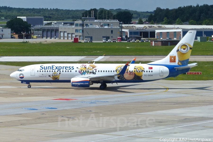 SunExpress Boeing 737-8HC (TC-SOH) | Photo 177949