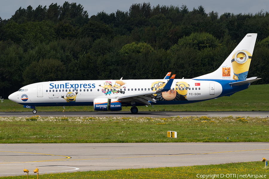 SunExpress Boeing 737-8HC (TC-SOH) | Photo 182945