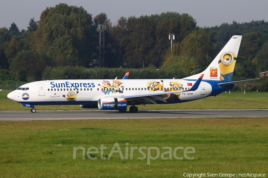 SunExpress Boeing 737-8HC (TC-SOH) | Photo 186129