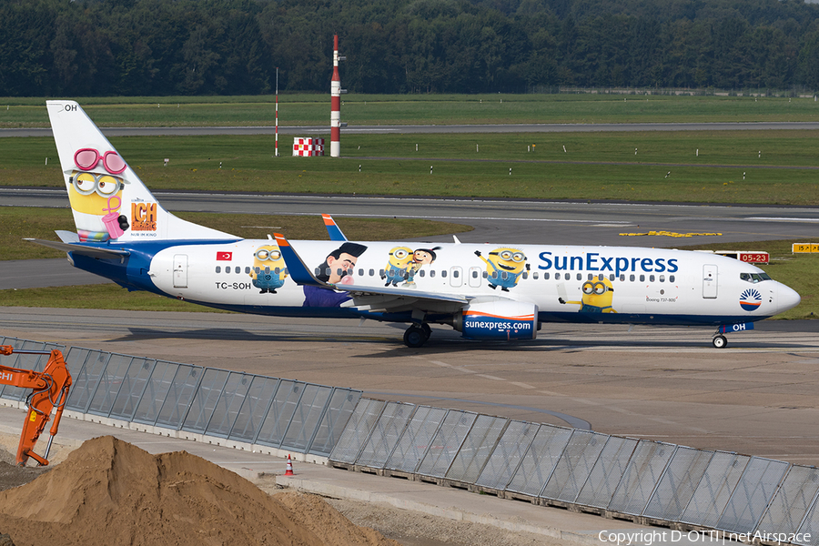 SunExpress Boeing 737-8HC (TC-SOH) | Photo 186151