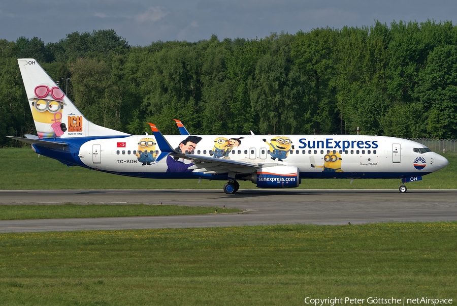 SunExpress Boeing 737-8HC (TC-SOH) | Photo 243000