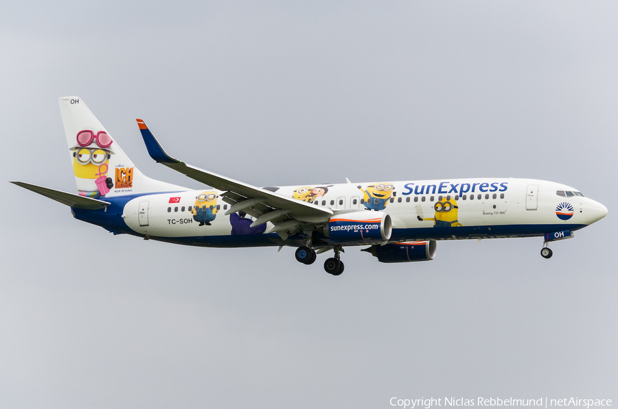 SunExpress Boeing 737-8HC (TC-SOH) | Photo 249515