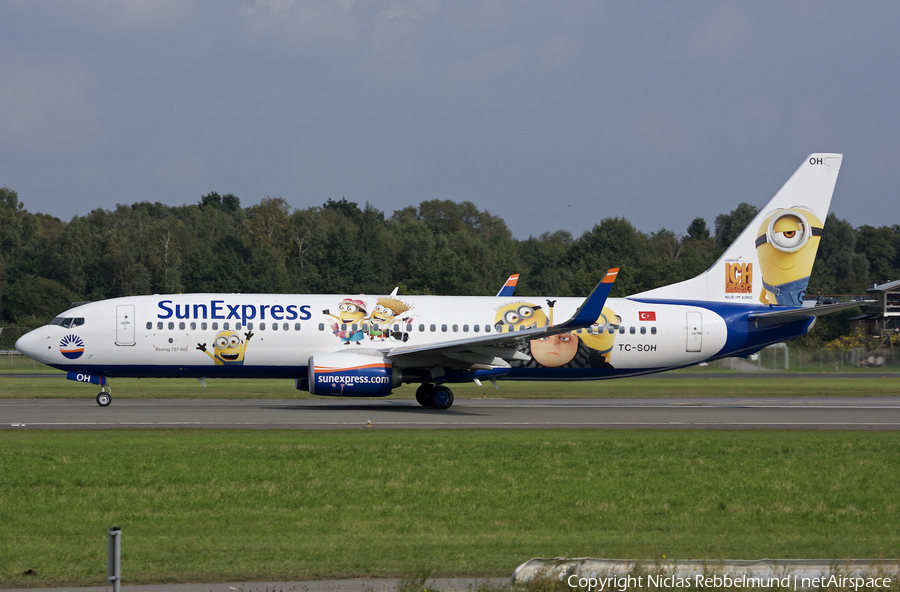 SunExpress Boeing 737-8HC (TC-SOH) | Photo 249552