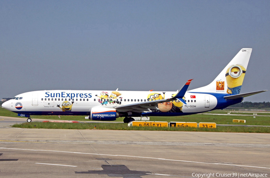 SunExpress Boeing 737-8HC (TC-SOH) | Photo 280839